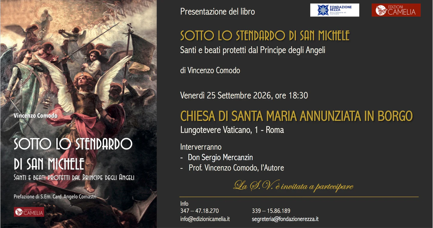 Locandina ufficiale dell’evento Sotto lo stendardo di San Michele
